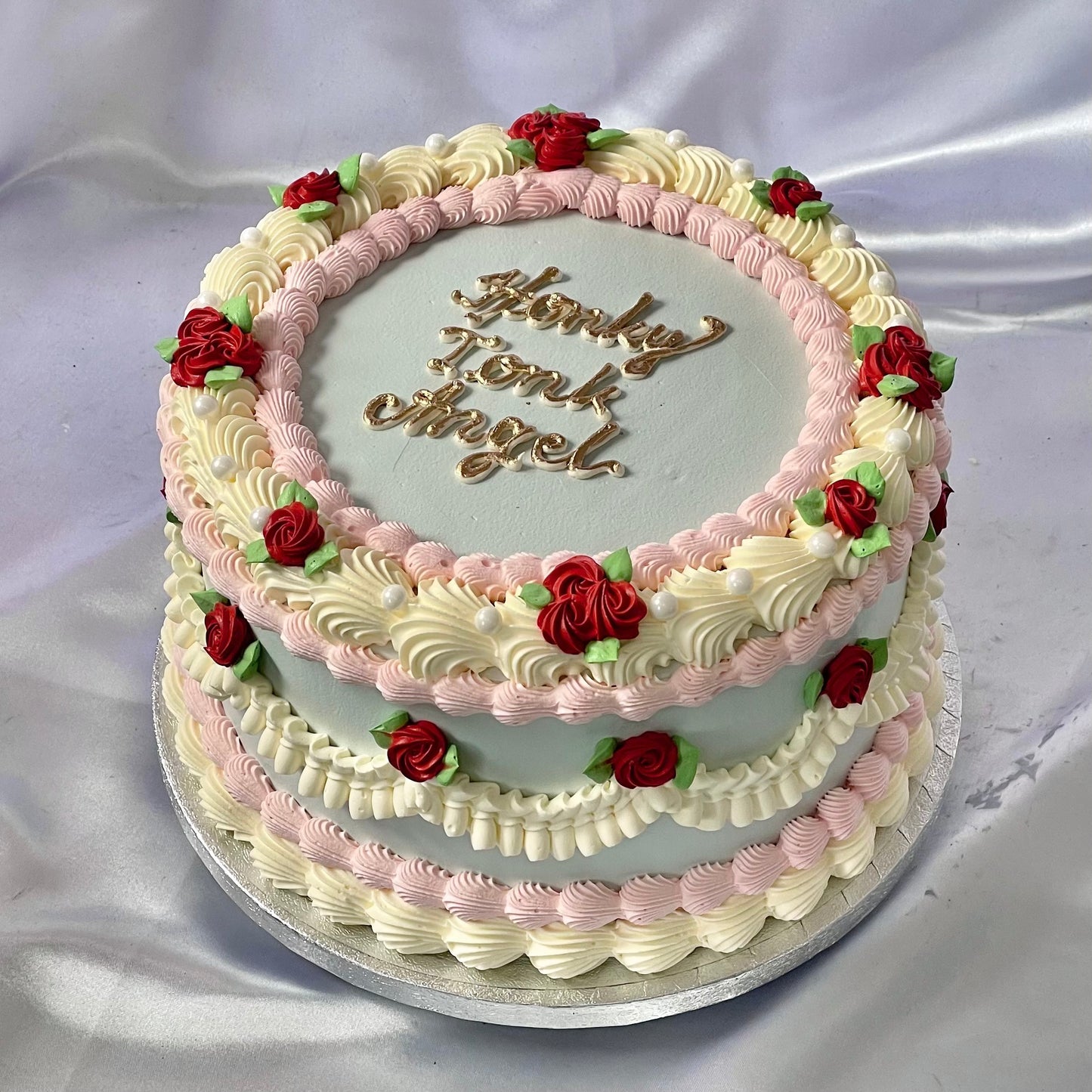 Rosette Rebellion (Blue & Pink)