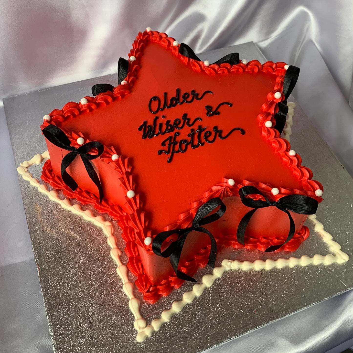 Star Cake with Ribbons π