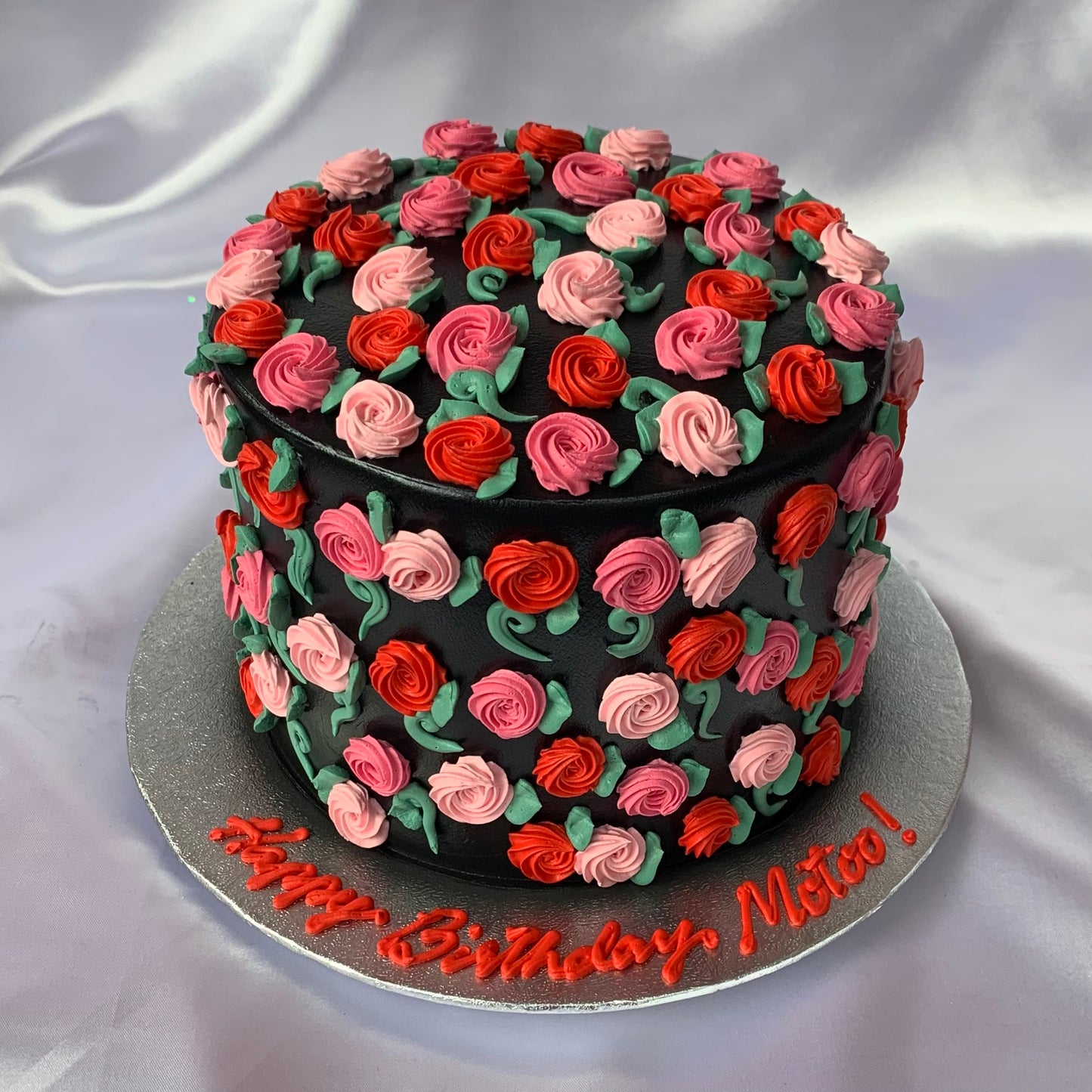 Rosettes Galore (Black)