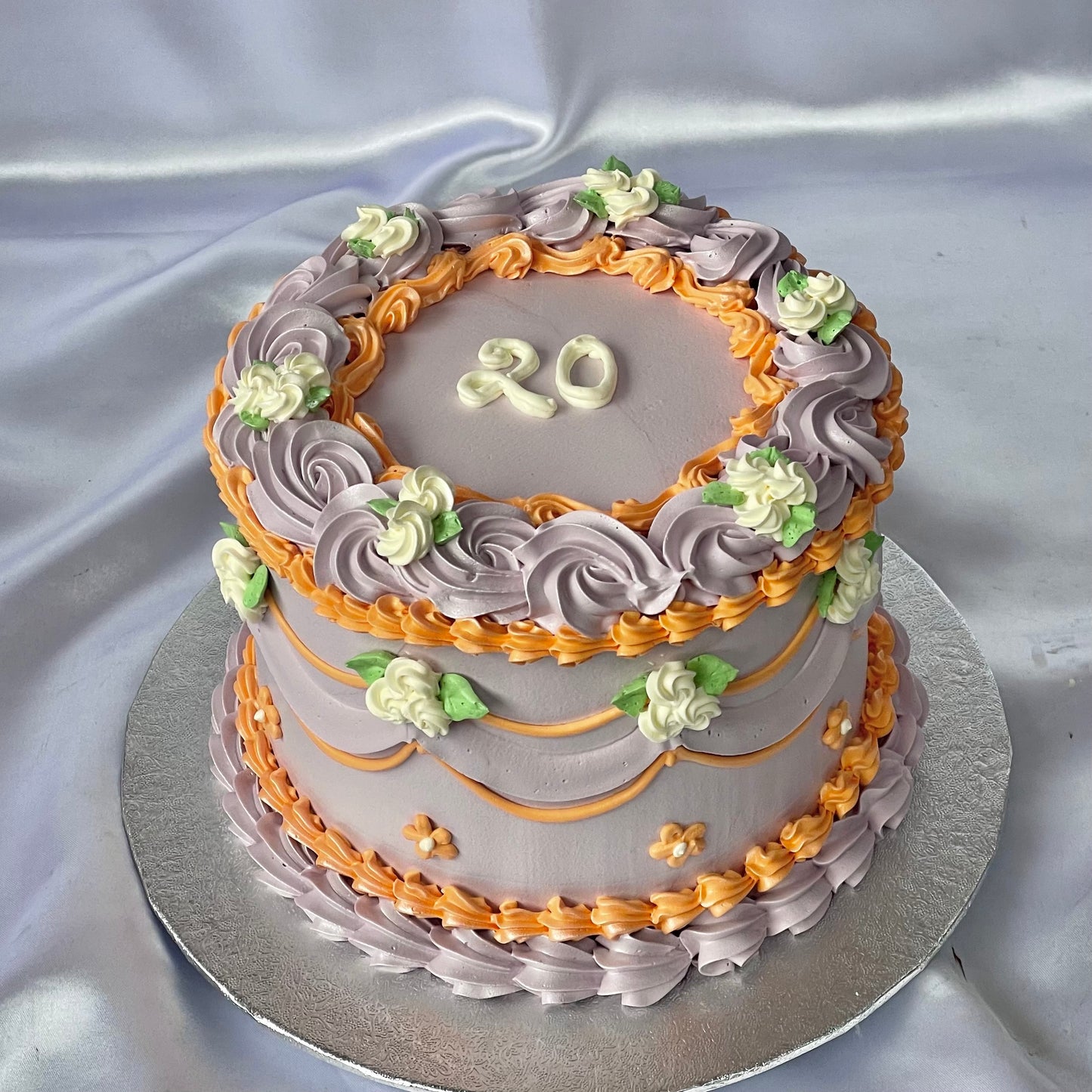 Light Purple + Light Orange π