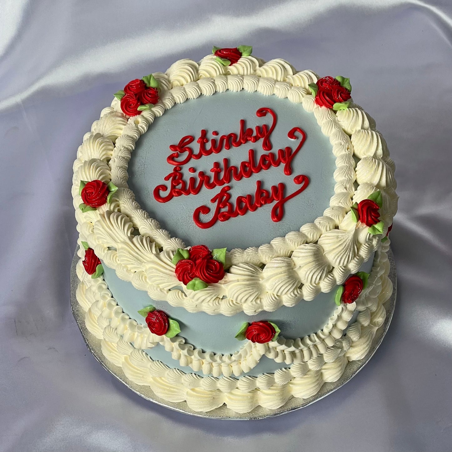 Blue & Red Rosette Rebellion