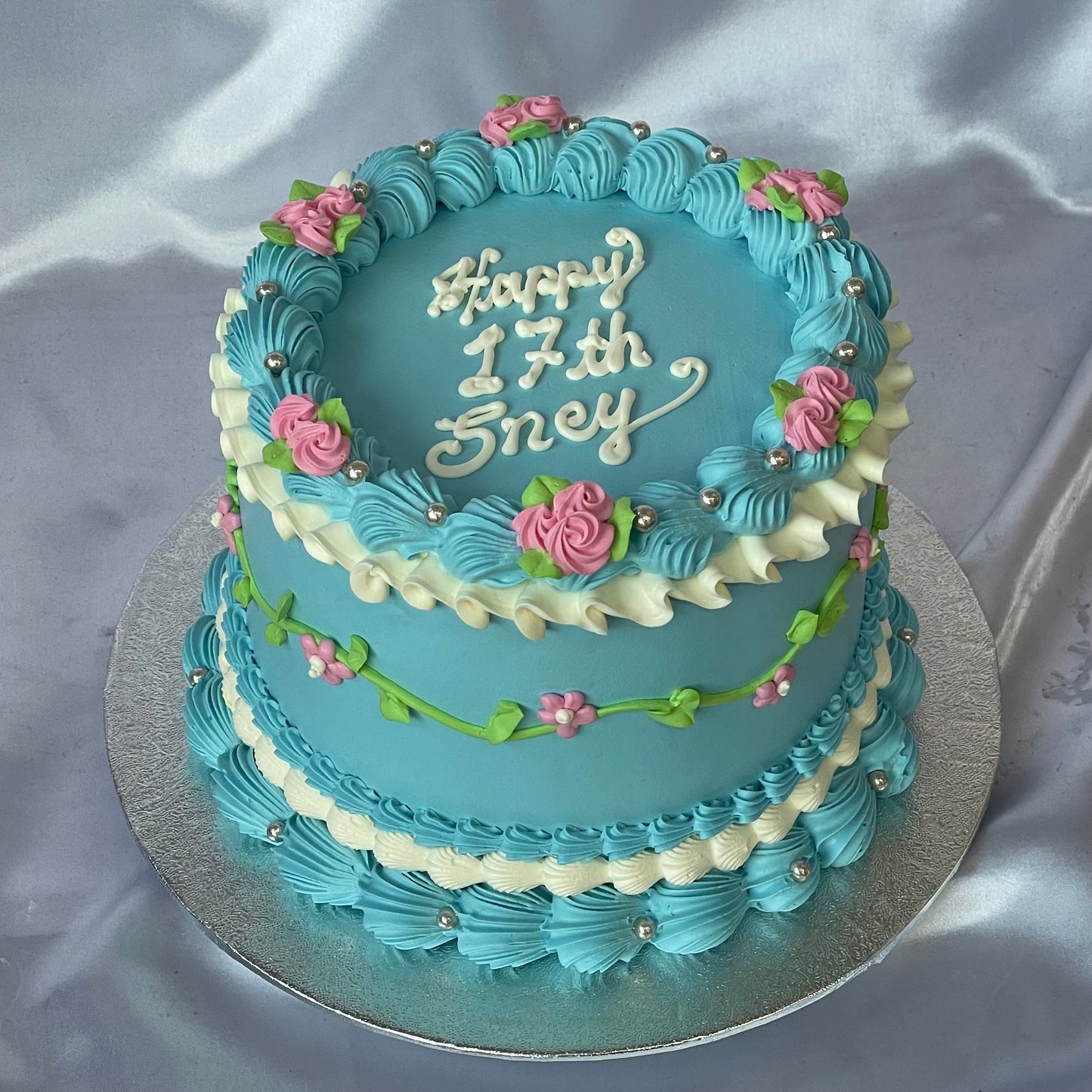 Rosettes on Vines π