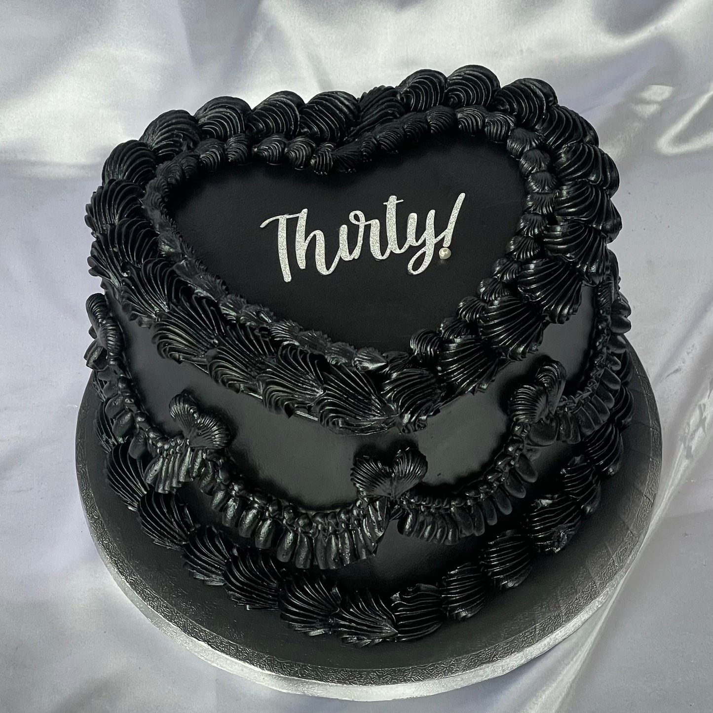 Vintage Black Heart #2