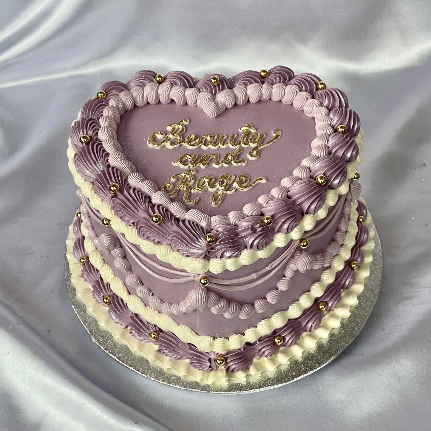 Purple & Gold Heart💜