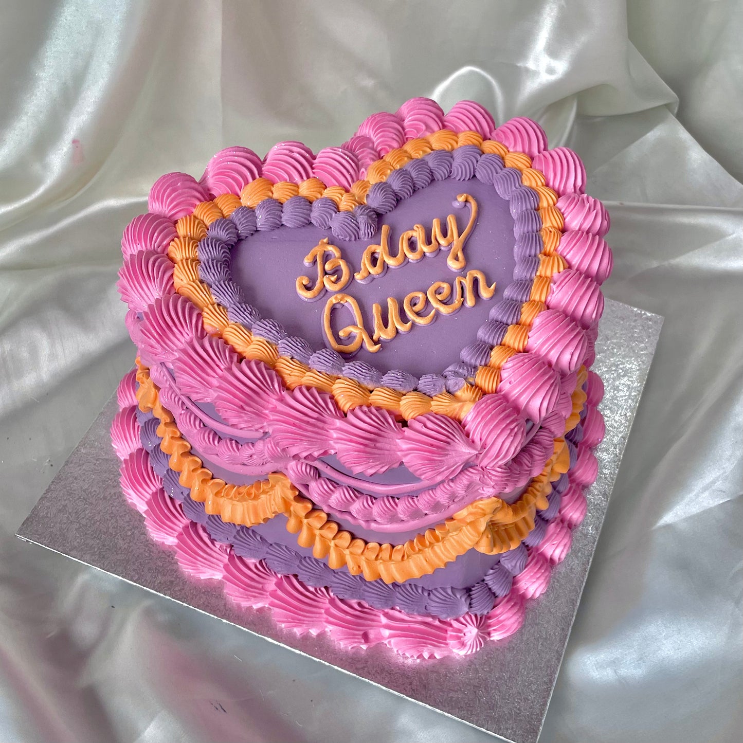 Three Tone (Pink, Purple, Orange) π