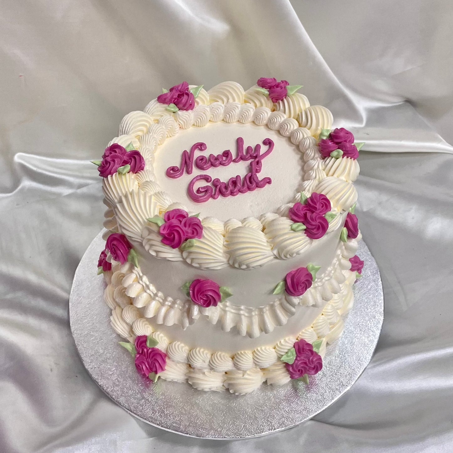 White Rosette Rebellion (Pink)